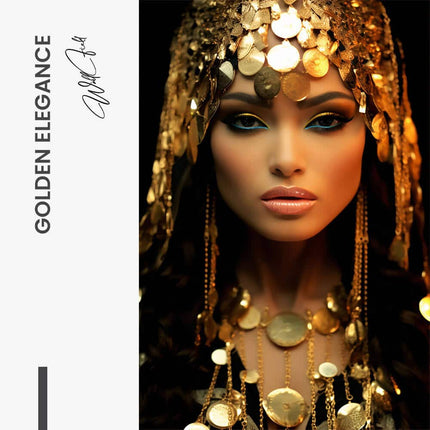 Golden Elegance – Glass