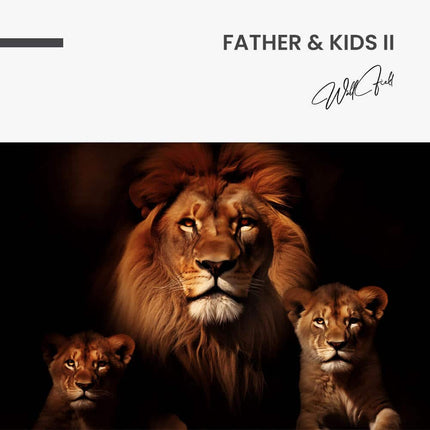 Father & Kids II – Glass