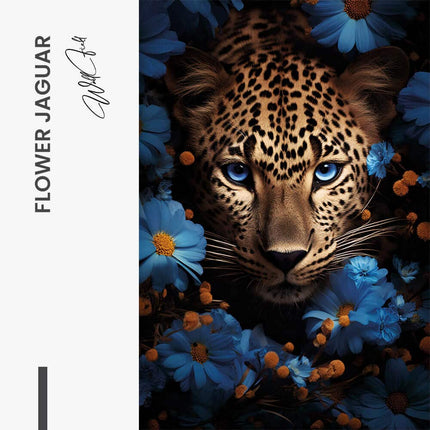 Flower Jaguar – Glass