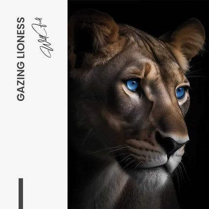 "Gazing Lioness"