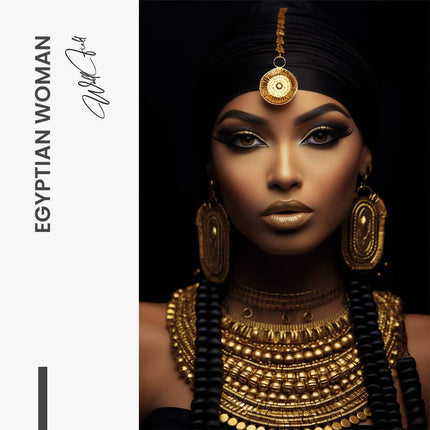 Egyptian Woman – Glass