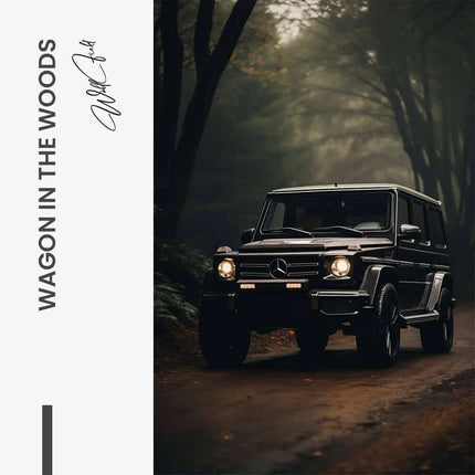 Wagon In The Woods – Glass