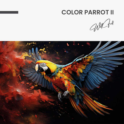 Color Parrot II – Glass