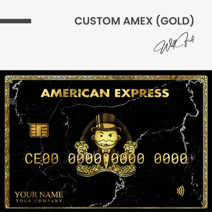 "Custom AMEX (Gold)"