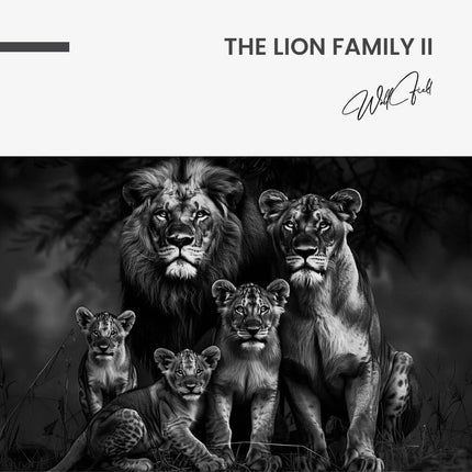 The Lion Family II – Glass