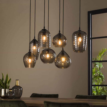 Pendant Lamp 4+3 Esagonale mix