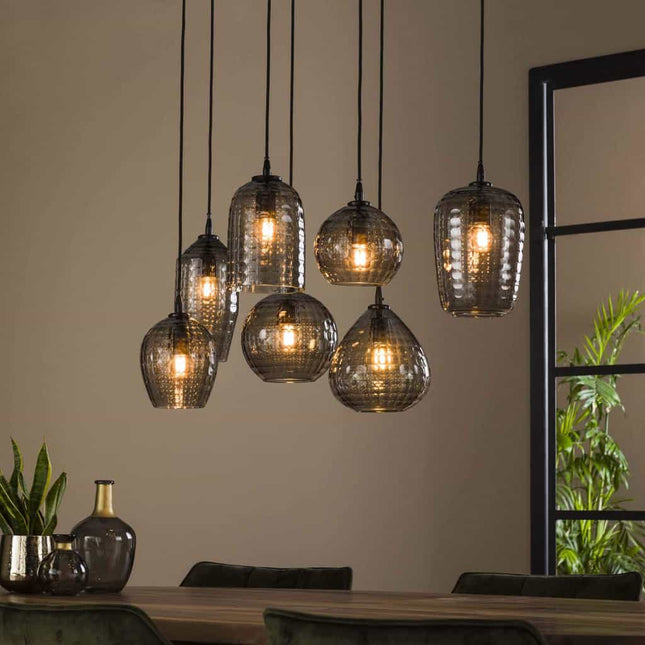 Pendant Lamp 4+3 Esagonale mix
