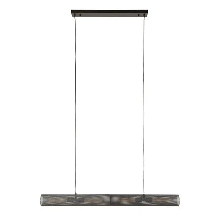 Pendant Lamp 120 tube mesh / Arctic Black