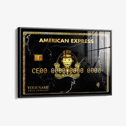 Custom AMEX (Gold) – Glass