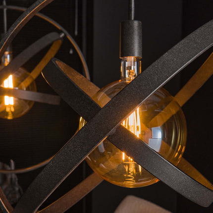 Pendant Lamp 2L Galaxy / Arctic Black