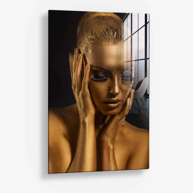 Dripped In Gold – Glass