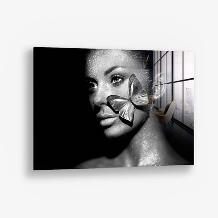 Butterfly Woman – Glass