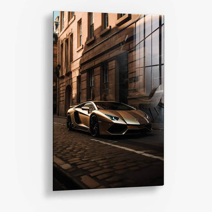 Golden Lambo – Glass