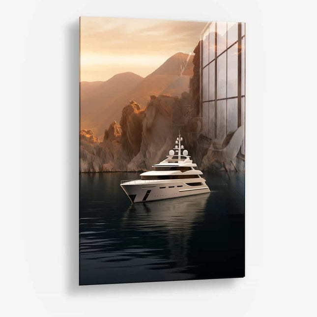Sunset Yacht – Glass
