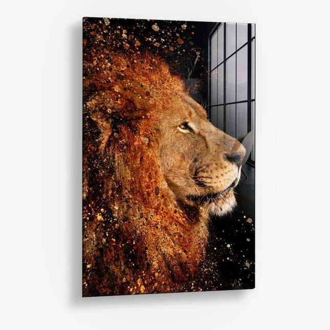 Lion Paint – Glass