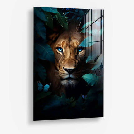 Jungle Lion – Glass