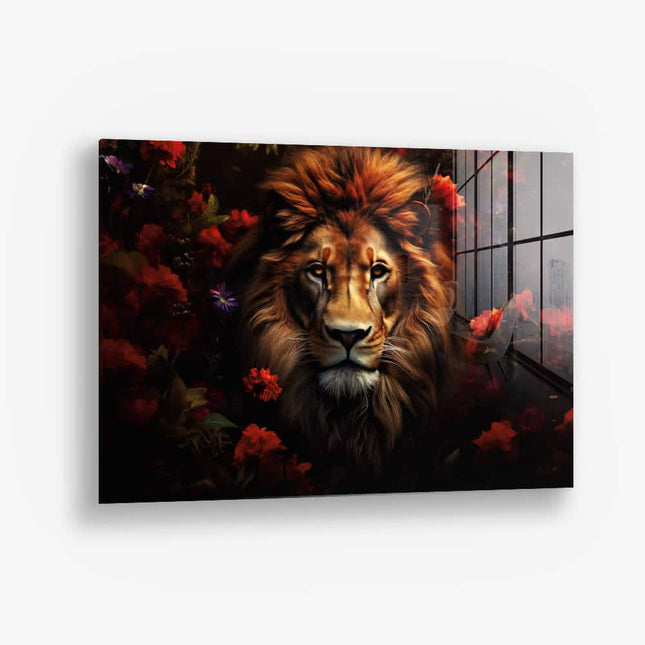 Flower Lion HZ – Glass