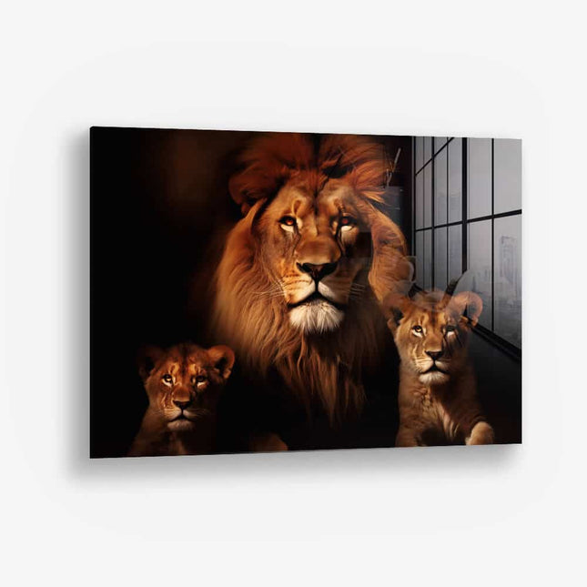 Father & Kids II – Glass