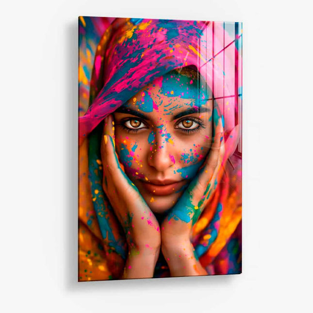 Colorful Lady – Glass