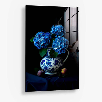 Delft Blue & Dutch Tulips III – Glass