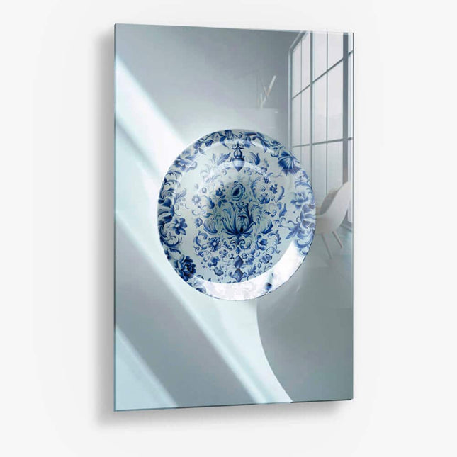 Delft Blue Plate – Glass