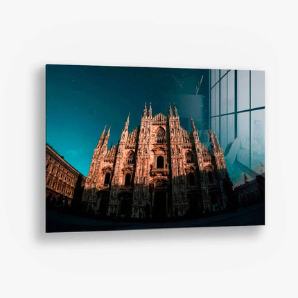 Duomo at Night – Glass