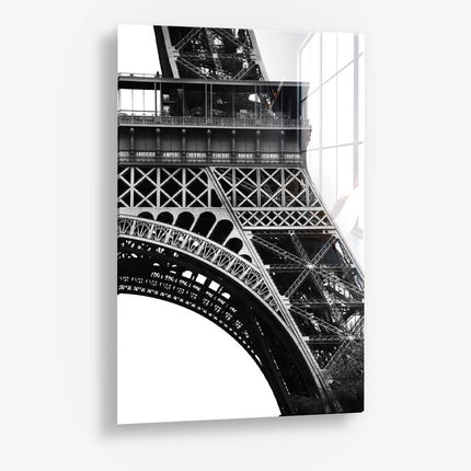 Eiffel Tower – Close Up – Glass