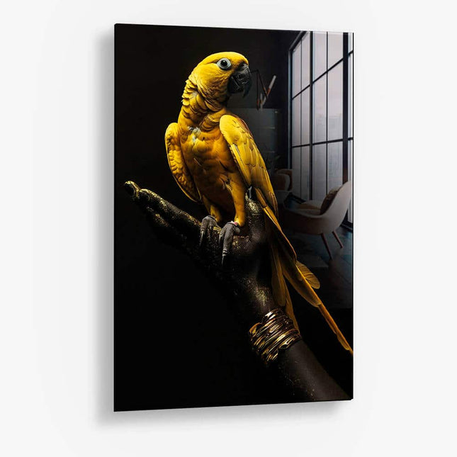 Golden Parrot – Glass