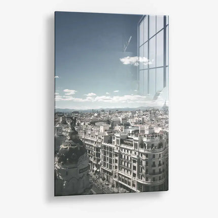 Madrid Skyline – Glas