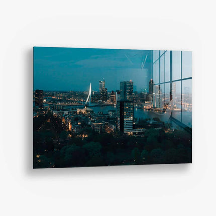 Rotterdam by Night – Glass