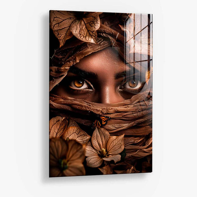 Scarfed Woman – Glass