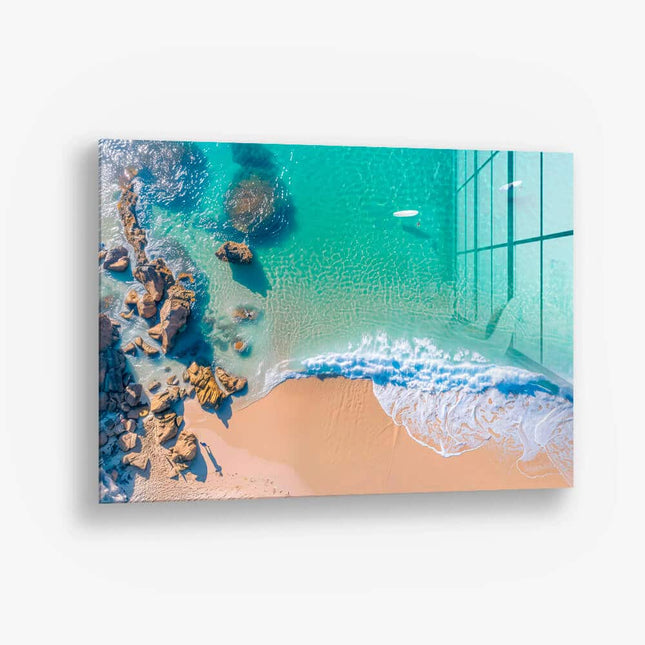 The Coast From Above – Glass