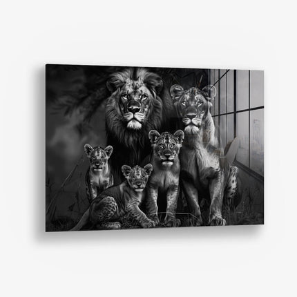 The Lion Family II – Glass