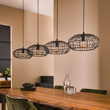 Pendant Lamp 4L connect XL / Black Brown