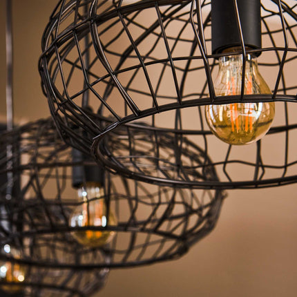 Pendant Lamp 4L connect XL / Black Brown