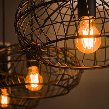 Pendant Lamp 4L connect XL / Black Brown