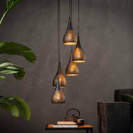 Pendant Lamp 5L Punch stepped