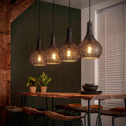 Pendant Lamp 4L Droplet Mesh