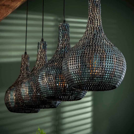 Pendant Lamp 4L Droplet Mesh