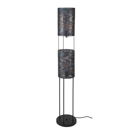 Floor Lamp 2L Cylinder Mesh