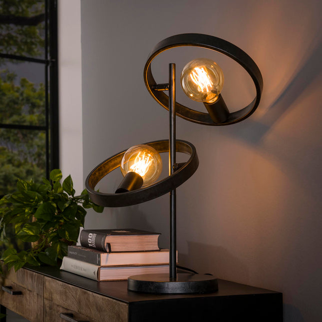Table Lamp 2L hover / Charcoal