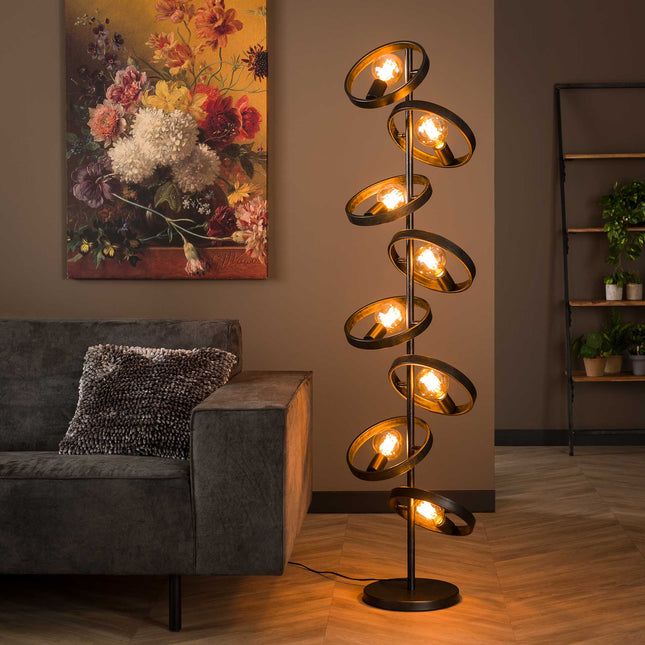 Floor Lamp 8L hover / Charcoal