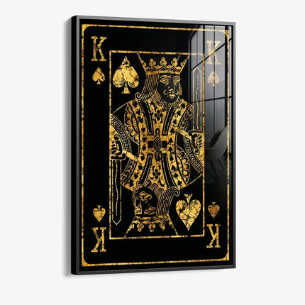 Golden Card K – Glass