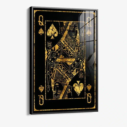 Golden Card Q – Glass