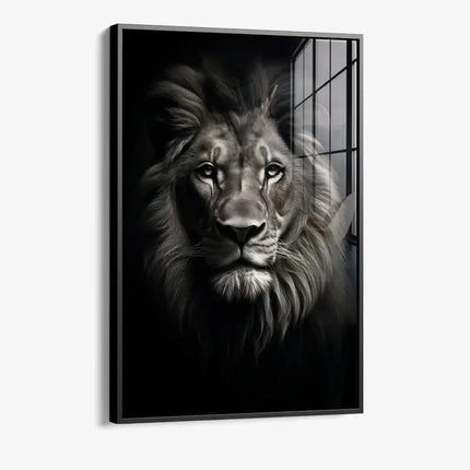 Lion Face – Glass