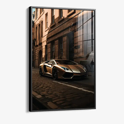 Golden Lambo – Glass