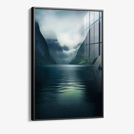 Misty Lake I – Glass