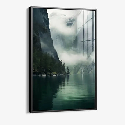 Misty Lake II – Glass