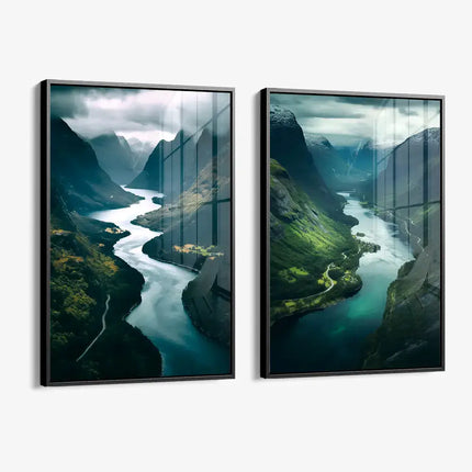 Bundle: "Natural Veins" (2x) – Glass