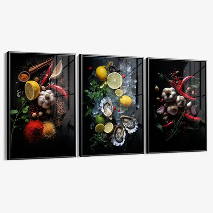 Bundle: "Art of Food" (3x) – Glass